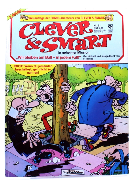 Clever & Smart in geheimer Mission Comic Album Nr. 51 (2. Auflage): Wir bleiben am Ball - in jedem Fall